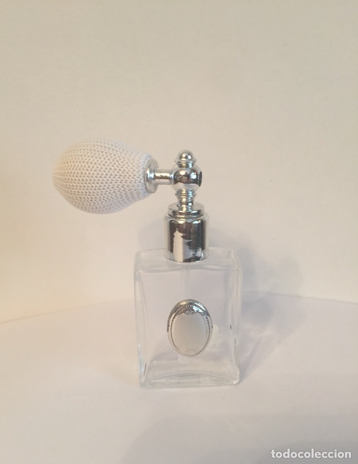 Miniaturas de perfumes antiguos: PERFUMERO DE CRISTAL Y PLATA - Foto 4