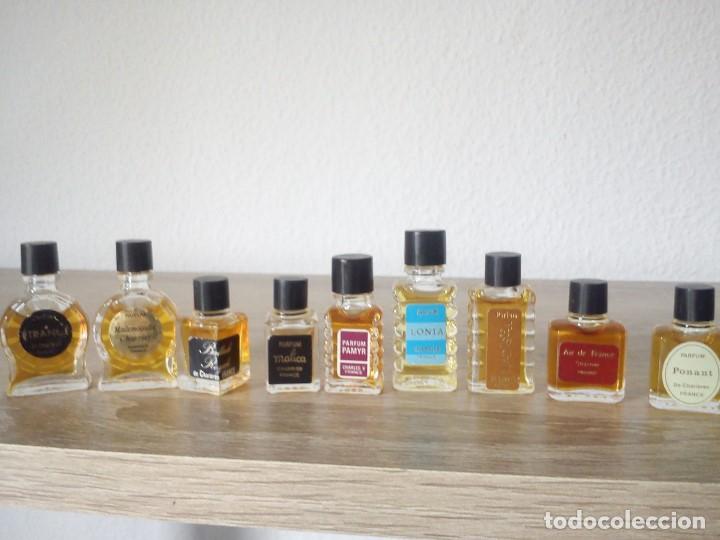 MAGNIFICA Y ANTIGUA COLECION DE PERFUMES MINIATURAS MAD FRANCE VARIOS NOMES (Coleccionismo - Miniaturas de Perfumes)