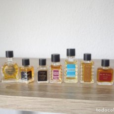Miniaturas de perfumes antiguos: MAGNIFICA Y ANTIGUA COLECION DE PERFUMES MINIATURAS MAD FRANCE VARIOS NOMES