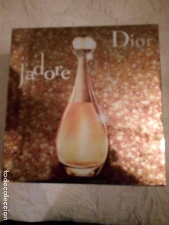 Miniaturas de perfumes antigos: ESTUCHE J'ADORE DE DIOR. PERFUME, VAPORIZADOR DE VIAJE Y LECHE CORPORAL