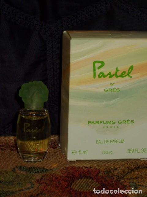 Miniaturas de perfumes antiguos: PASTEL DE GRES,EAU DE PARFUM,COLONIA. - Foto 2