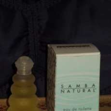 Miniaturas de perfumes antiguos: SAMBA NATURAL,EAU DE TOILETTE,COLONIA.. Lote 108390679