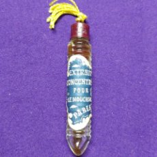 Miniaturas de perfumes antiguos: ANTIGUO FRASCO DE PERFUME. EXTRAIT CONCENTRE POUR LE MOUCHOIR. PARIS. FRANCIA. 1930. MINIATURA.. Lote 110130899