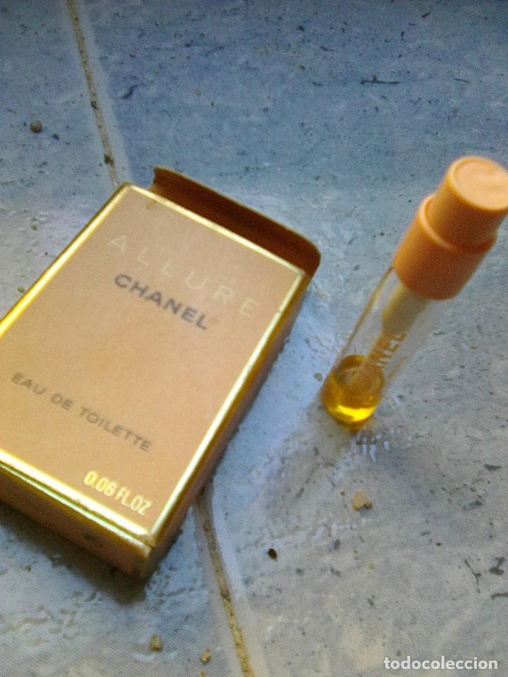 Miniaturen von alten Parf&uuml;men: Chanel allure - 2 ml. - 0.06 floz - eau de toilette - Vintage a&ntilde;os 90&acute;s