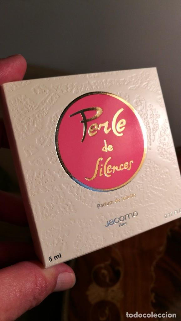 Miniaturas de perfumes antiguos: MINIATURA JACOMO PERLE DE SILENCES. - Foto 4
