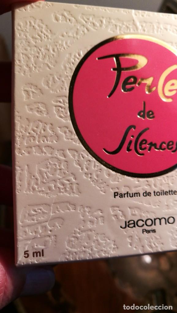 Miniaturas de perfumes antiguos: MINIATURA JACOMO PERLE DE SILENCES. - Foto 5
