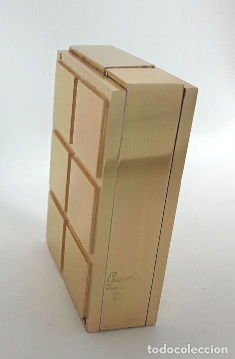Miniaturas de perfumes antiguos: PERFUMERO GUERLAIN. DISEÑADO POR LOUIS CHARAVEL. 1950. - Foto 3 - 111983895
