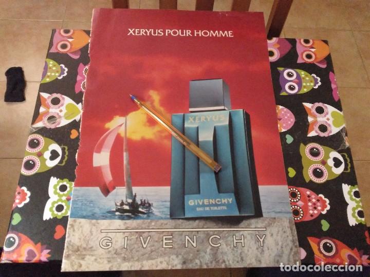 Miniaturen von alten Parf&uuml;men: ANTIGUO ANUNCIO PUBLICIDAD PARA ENMARCAR PERFUME XERYUS POUR HOMME GIVENCHY