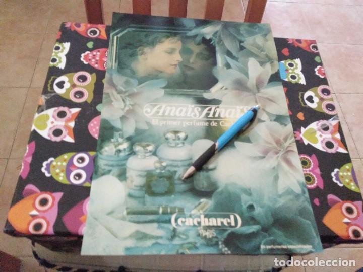 Miniaturas de perfumes antigos: ANTIGUO ANUNCIO PUBLICIDAD PARA ENMARCAR PERFUME ANAIS ANAIS CACHAREL POSIBLE RECOGER EN MALLORCA