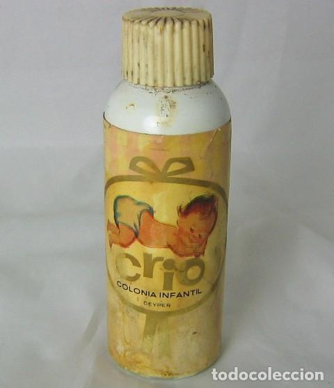 Miniatures of antique perfumes: D51 COLONIA INFANTIL DEYPER, DE 14X5 CMS, ESTA VACIO, ENVASE METALICO