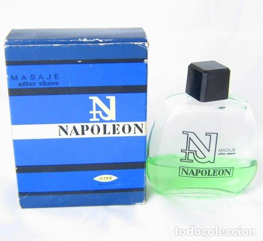 Miniatures of antique perfumes: D51 AFTER SHAVE NAPOLEON, DE 9,8X3,1 CMS ESTA 1/4, CAJA ORIGINAL, JUPER-BARCELONA