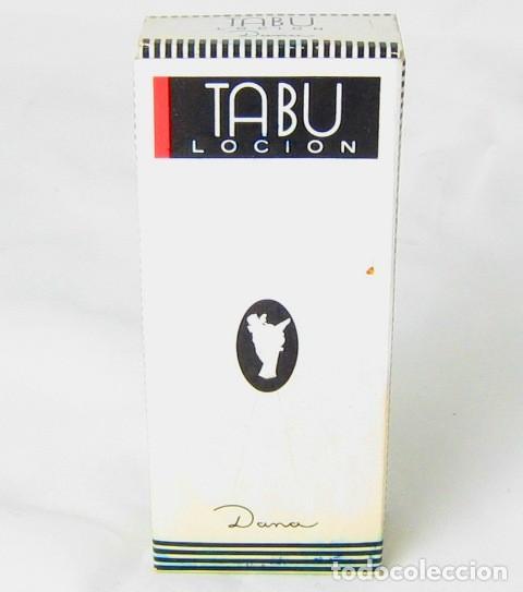 Miniature di profumi antiche: D51 CAJA ORIGINAL VACIA, LOCION TABU, DE 133X56 MMS, DANA