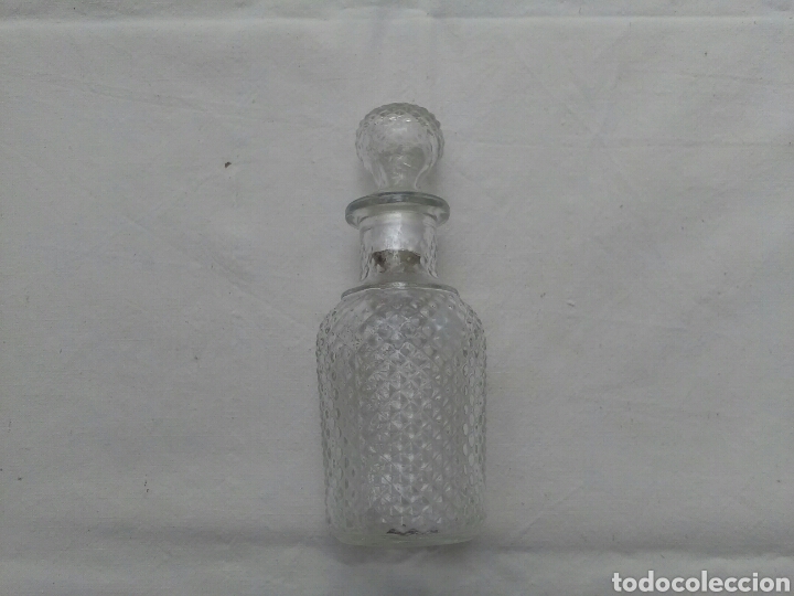 Miniaturas de perfumes antiguos: Frasco de perfume de cristal - Foto 1