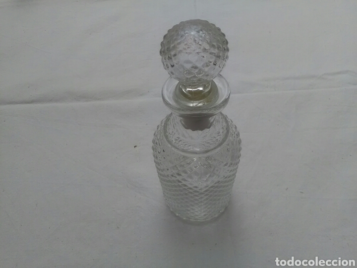 Miniaturas de perfumes antiguos: Frasco de perfume de cristal - Foto 2