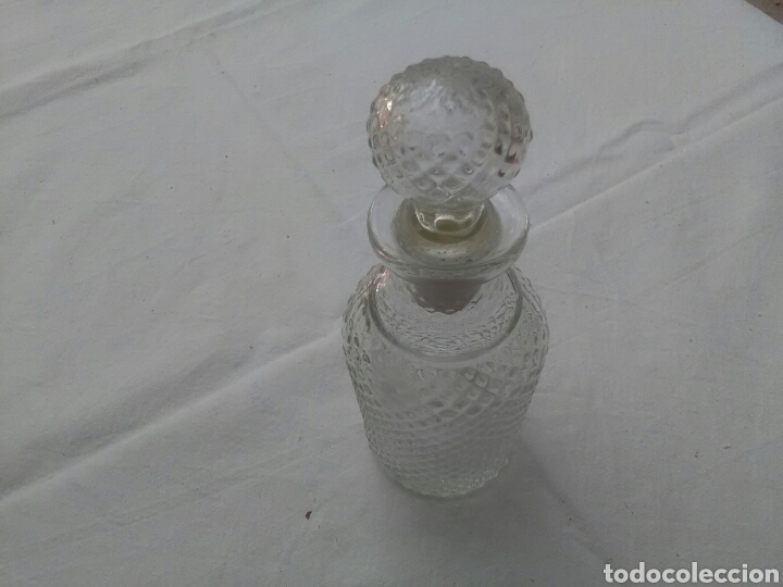 Miniaturas de perfumes antiguos: Frasco de perfume de cristal - Foto 3