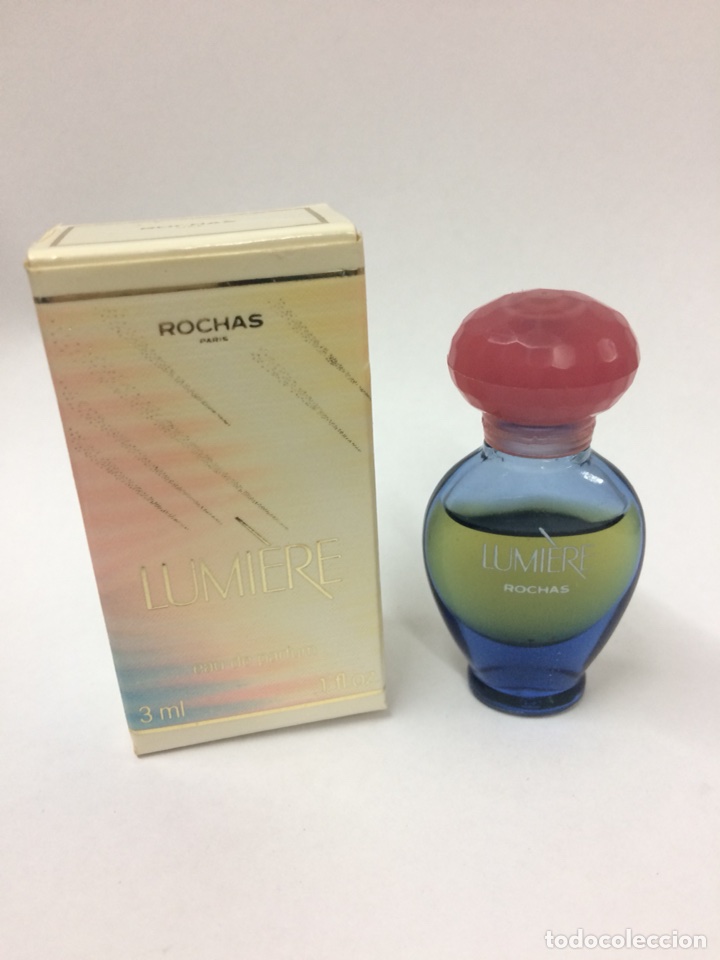 Miniaturas de perfumes antiguos: Miniatura Lumiere Rochas - Foto 1