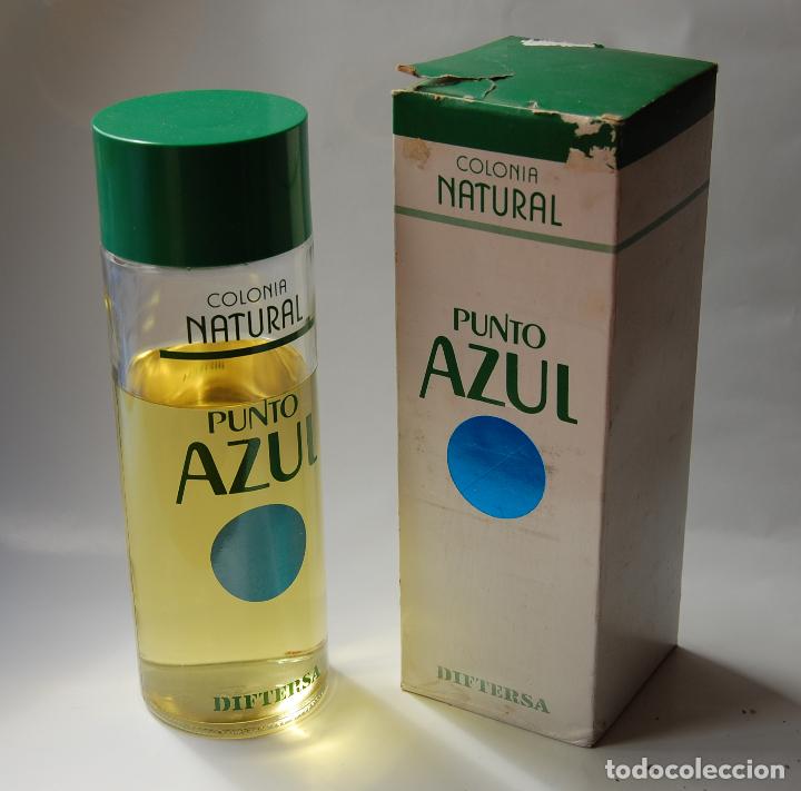 &Eacute;chantillons de parfums anciens: FRASCO DE COLONIA PUNTO AZUL DE DIFTERSA // SIN DESPRECINTAR ANTIGUO