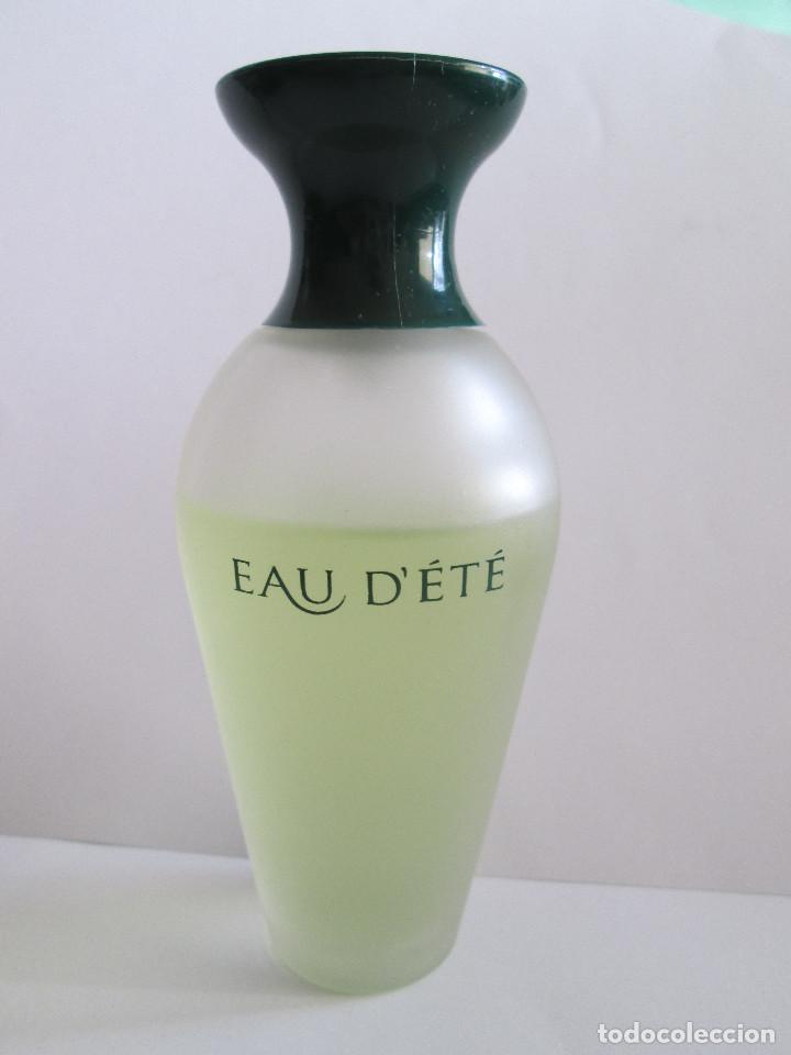 Miniaturas de perfumes antiguos: BOTELLA PERFUME - EAU DÉTÉ - 100 ML - MYRURGIA - CASI LLENA - 13 CM ALTURA - Foto 1 - 116821023