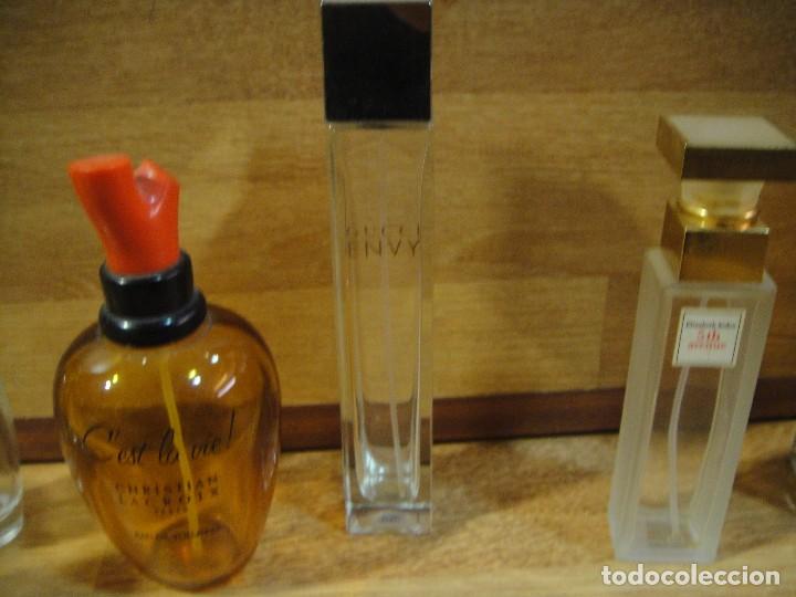 Miniaturas de perfumes antiguos: lote de botellas de perfumes - Foto 3