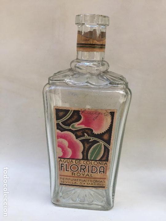 &Eacute;chantillons de parfums anciens: PERFUMERIAS THOMAS , MADRID , 1950, COLONIA FLORIDA ROYAL ,