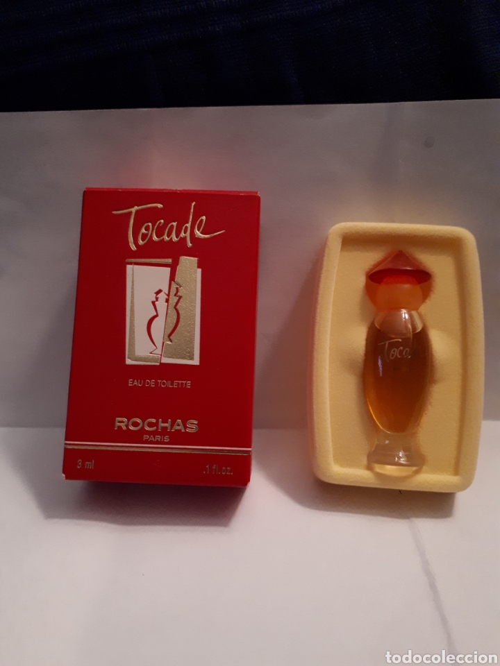 Miniaturas de perfumes antiguos: Miniatura Tocade de Rochas de perfumer&iacute;a - Foto 1