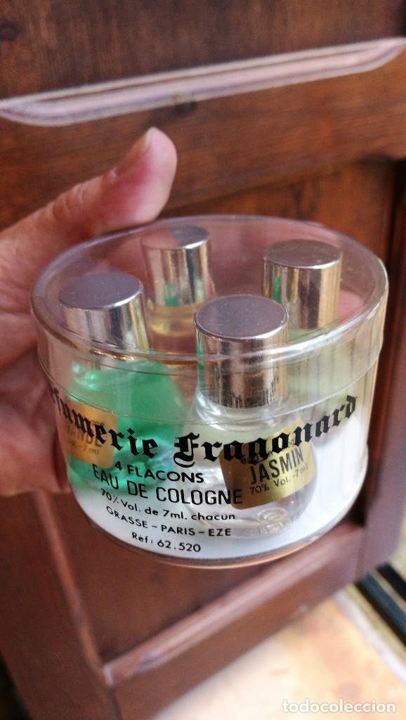 Miniaturas de perfumes antiguos: FRAGONARD, 4 MINIS. - Foto 1