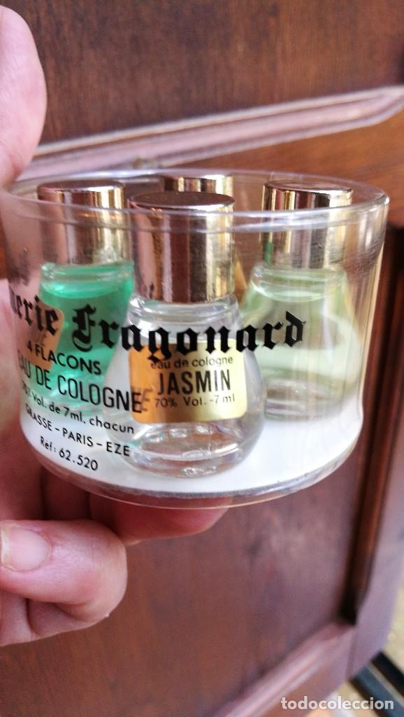 Miniaturas de perfumes antiguos: FRAGONARD, 4 MINIS. - Foto 2
