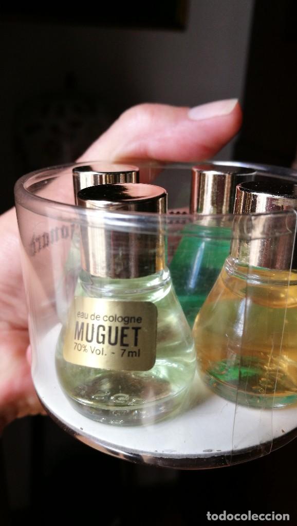 Miniaturas de perfumes antiguos: FRAGONARD, 4 MINIS. - Foto 3