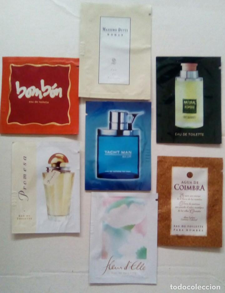 Miniatures of antique perfumes: Lote Muestras Myrurgia .7 unidades.