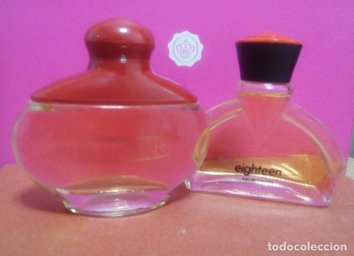 &Eacute;chantillons de parfums anciens: Eigtheen 25ml y Flash Babs 30ml.Myrurgia y Puig.