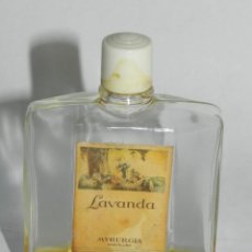 Miniaturas de perfumes antiguos: FRASCO DE COLONIA, PERFUME, LAVANDA, MYRURGIA, MIDE 7,5 CMS.