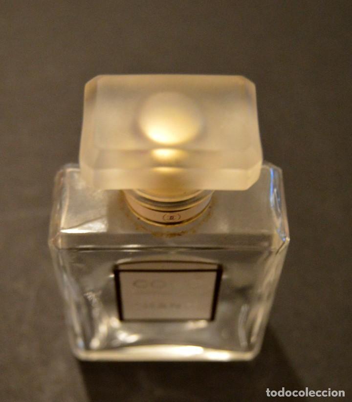 Miniaturas de perfumes antiguos: CHANEL - COCO - VACIO - 50 ML - CRISTAL - Foto 3