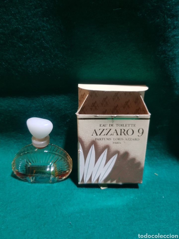 Miniaturas de perfumes antiguos: Miniatura azzaro 9 - Foto 1