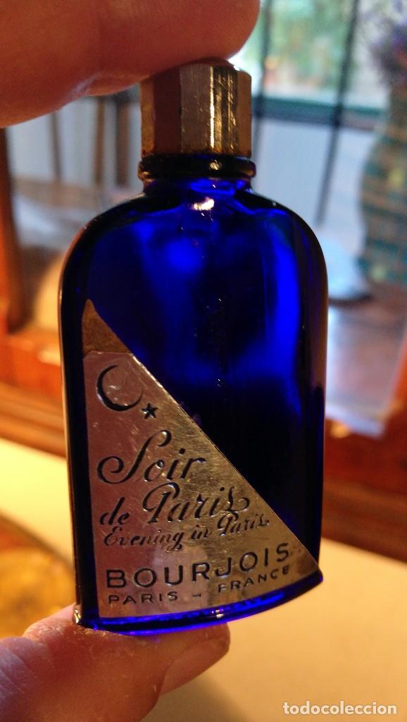 Miniaturen von alten Parf&uuml;men: BOURJOIS, ANTIGUO FRASCO SOIR DE PARIS.