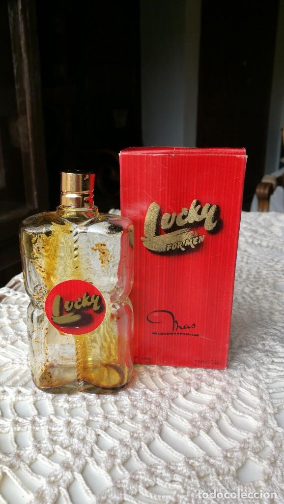 Miniaturen von alten Parf&uuml;men: ANTIGUO FRASCO LUCKY de MAS.