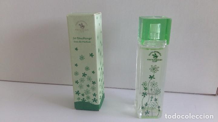 Miniaturas de perfumes antiguos: MINIATURA SO TOUCHING DE SANTA BARBARA - Foto 1