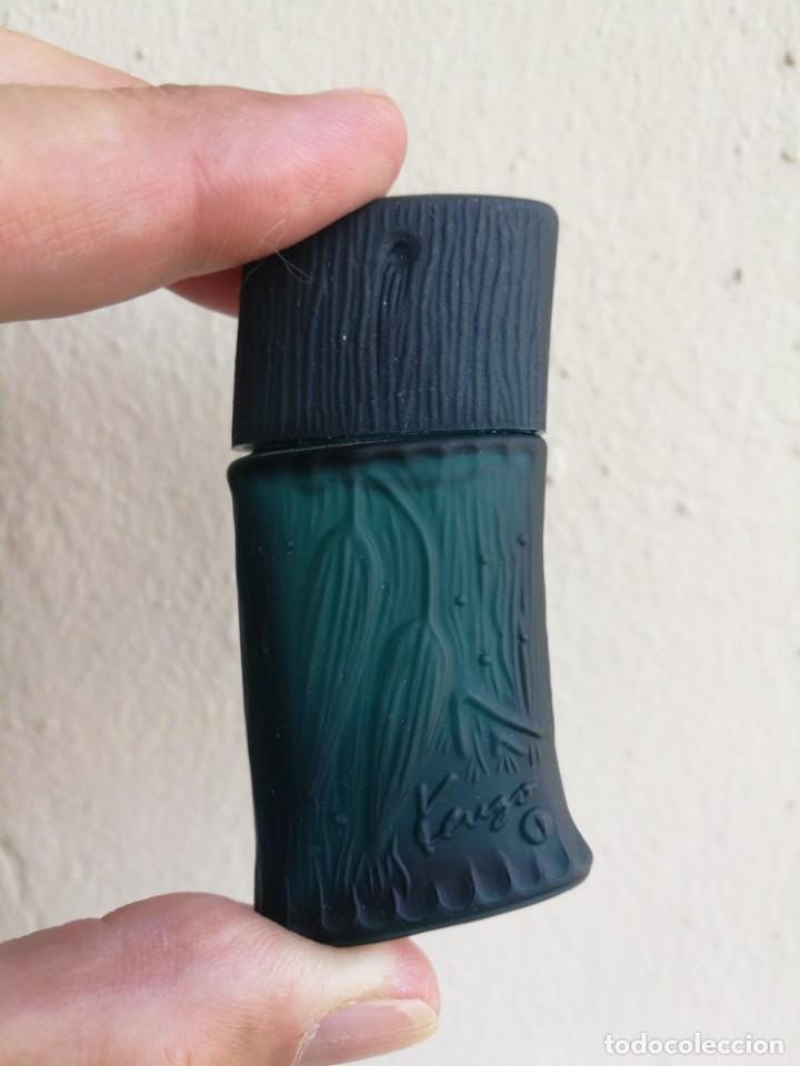 Miniaturas de perfumes antiguos: MINIATURA JUNCO de KENZO. VERSI&Oacute;N MATE. - Foto 1