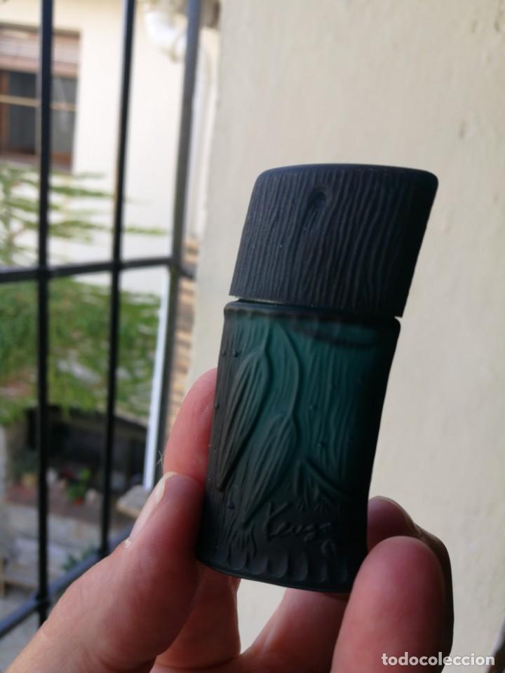 Miniaturas de perfumes antiguos: MINIATURA JUNCO de KENZO. VERSI&Oacute;N MATE. - Foto 3