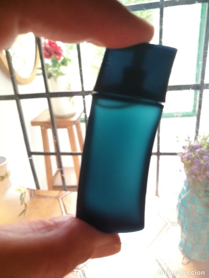 Miniaturas de perfumes antiguos: MINIATURA JUNCO de KENZO. VERSI&Oacute;N LISA. - Foto 1