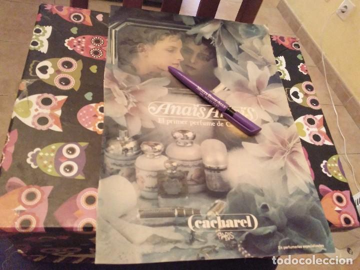 &Eacute;chantillons de parfums anciens: ANTIGUO ANUNCIO PUBLICIDAD A&Ntilde;OS 80 PARA ENMARCAR PERFUME ANAIS ANAIS DE CACHAREL PARIS