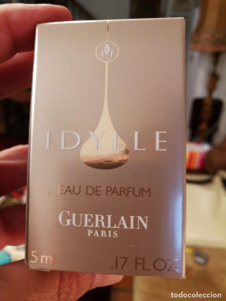 Miniaturas de perfumes antiguos: MINIATURA IDYLLE de GUERLAIN. - Foto 3