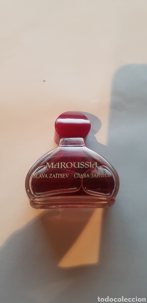 Miniaturas de perfumes antiguos: Miniatura perfume maroussia