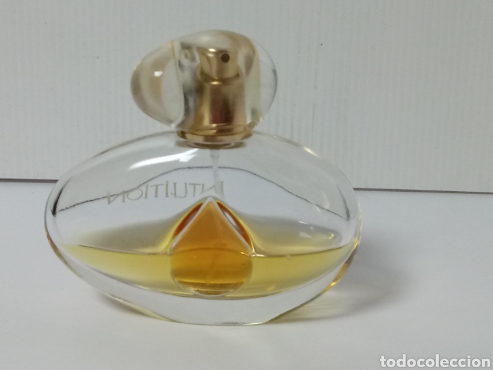 Miniaturas de perfumes antiguos: Botella de perfume intuition 50 ml - Foto 2