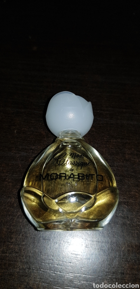 Miniaturas de perfumes antigos: Miniatura perfume mon clasique morabito