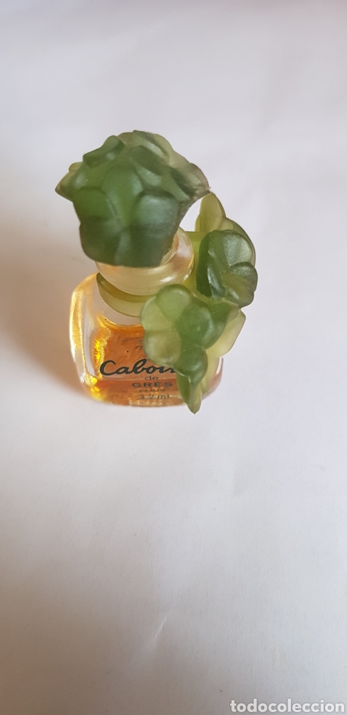 Miniaturas de perfumes antiguos: Miniatura perfume cabotine de gres - Foto 1