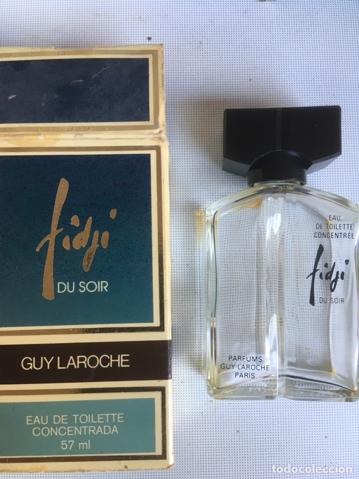 Miniaturas de perfumes antiguos: Frasco con caja Guy Laroche - Foto 3