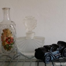 Miniaturas de perfumes antiguos: TRES FRASCOS GRANDES, PERFUMES DE COLECCIÓN