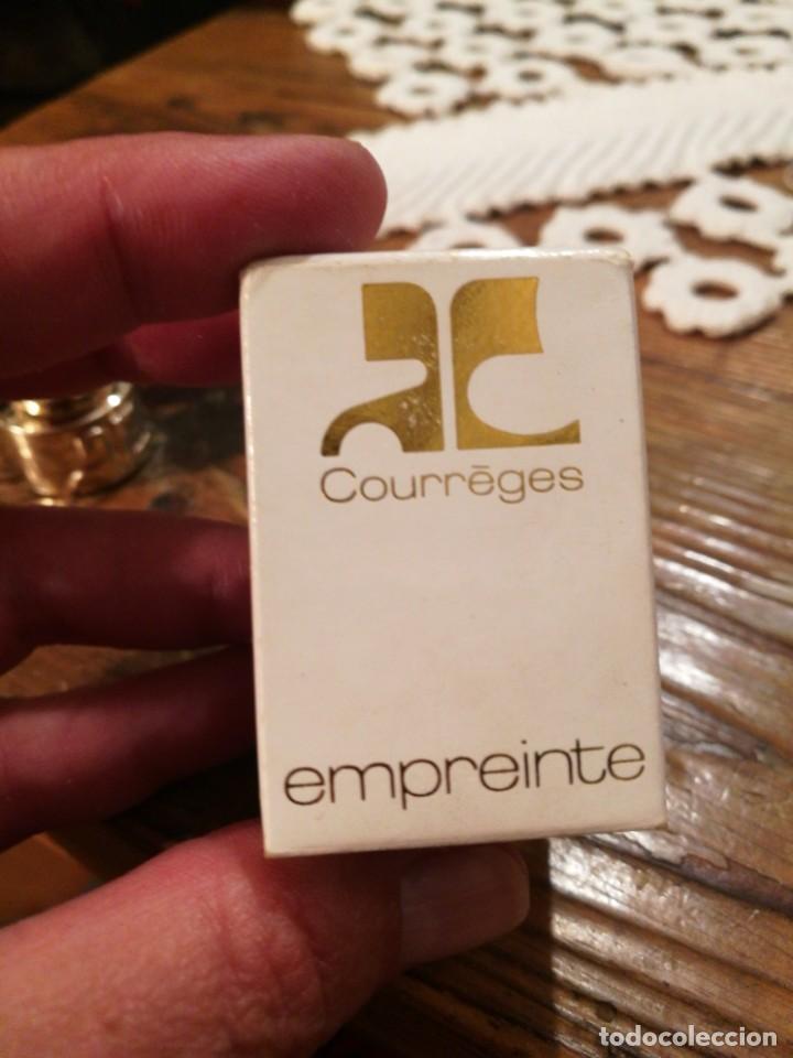 Miniaturas de perfumes antiguos: MINIATURA EMPREINTE de COURR&Egrave;GES - Foto 3
