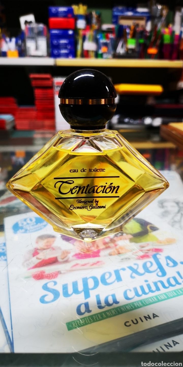 Miniaturas de perfumes antiguos: Tentation colonia 100ml - Foto 1
