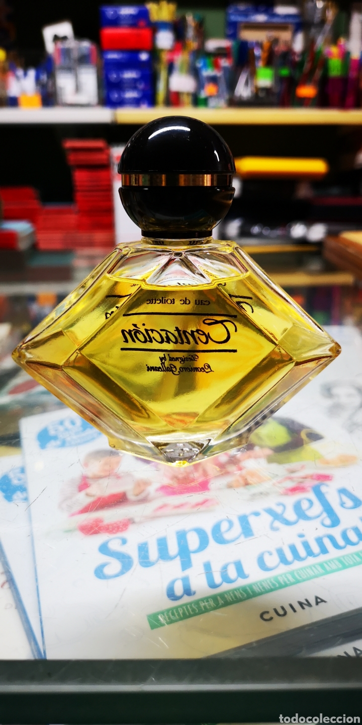 Miniaturas de perfumes antiguos: Tentation colonia 100ml - Foto 2